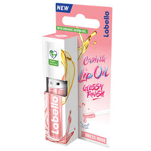 LABELLO LIP OIL CARING NUDE 5.5ML  1