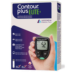 CONTOUR PLUS ELITE BLOOD GLUCOSE METER 1