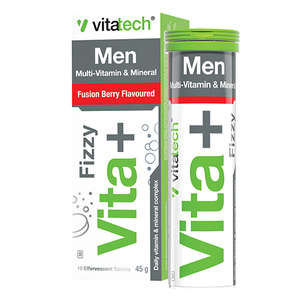 VITATECH VITA+ MEN EFF FUSION BERRY 10