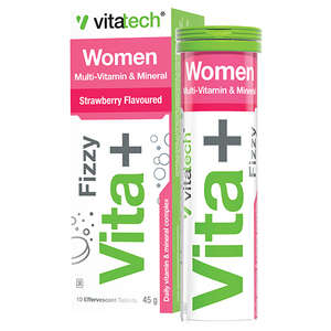 VITATECH VITA+ WOMEN EFF STRAWBERRY 10