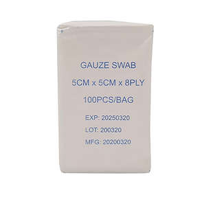 GAUZE N/S 5X5CM 8PLY MEDISTAR 100's