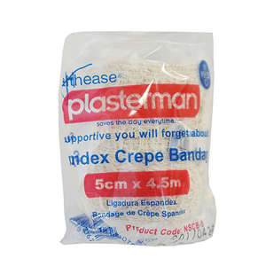 CREPE BANDAGE HEALTHEASE 5CMx4.5CM 12's