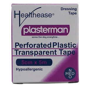 TRANSPARENT TAPE 5CMx5M HEALTHEASE 6~