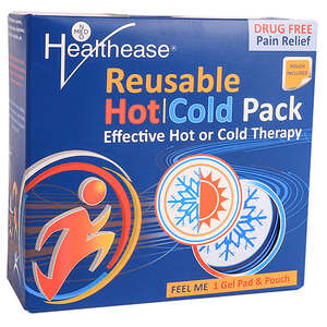 HOT/COLD PACK REUSABLE W/POUCH HEALTHEAS