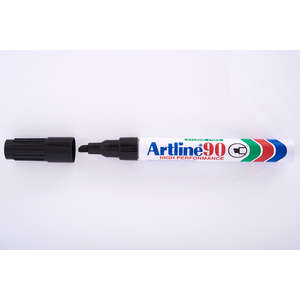 MARKER ARTLINE EK90 CHISEL BLACK 1'S