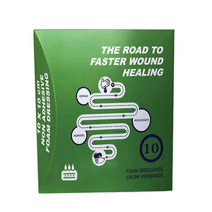 SKIN SCRIPTS NON ADH FOAM DRESSING 10'S