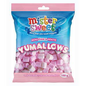 MISTER SWEET MINI MARSHMALLOWS 150G