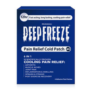 DEEP FREEZE PAIN PATCH 4'S