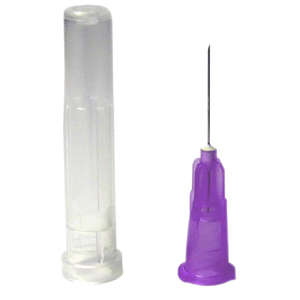 NEEDLE 24GX25MM TERUMO 100s VIOLET