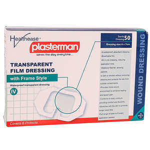 DRESS TRANSP FILM IV 6X7CM H/EASE 50~