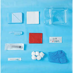 DRESS TRAY CATHETER W/10ML SYR COSTIWAY