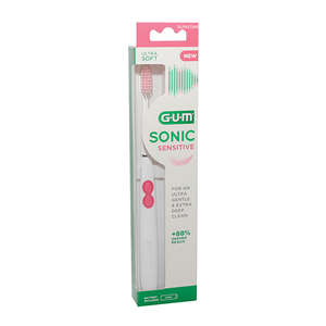GUM SONIC TOOTHBRUSH  SENSITIVE 1
