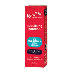KURAFLO NEBULISING SOL 3% HYPERTONI 50ML