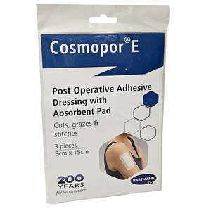 COSMOPOR E 8CM X 15CM 3'S