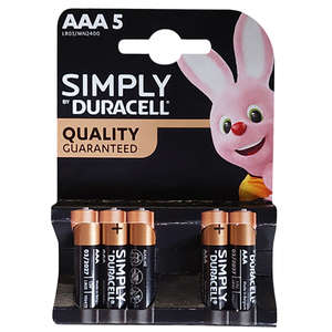 DURACELL SIMPLY 5 AAA
