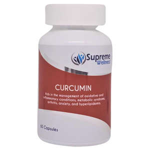 SUPREME WELLNESS CURCUMIN 60 CAPSULES