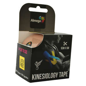 KINESIO TAPE BEIGE 5CMX5CM ALMEGA 1