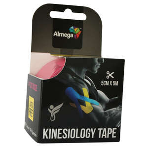 KINESIO TAPE PINK 5CMX5CM ALMEGA 1