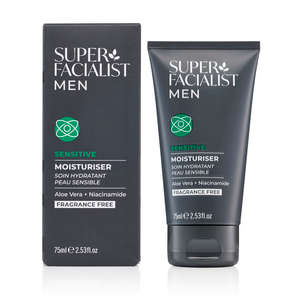 SUPER MEN SENSITIVE MOISTURISER 75ML