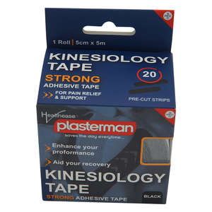 KINESIO TAPE BLACK 5CMX5M HEALTHEASE