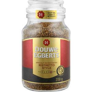 DOUWE EGBERTS INSTANT RISTRETTO 200G