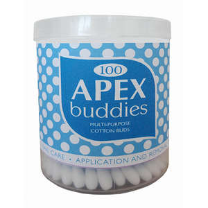 COTTON BUDS APEX BLUE 100
