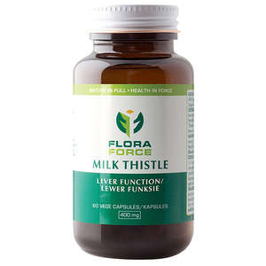 MILK THISTLE CAPSULES 60 FLORA FORCE