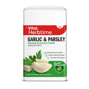 VITAL GARLIC & PARSLEY CAPS 90