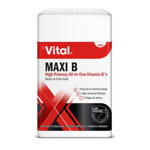 VITAL MAXI B CAPSULES 60