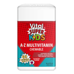 VITAL KIDS A-Z MULTI CHEW TABS 60