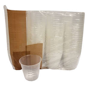 MEDICINE TUMBLER 50ML PLASTIC 50~