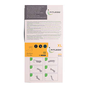 ANTI-EMBOLISM KNEE STOCKING XL GREEN