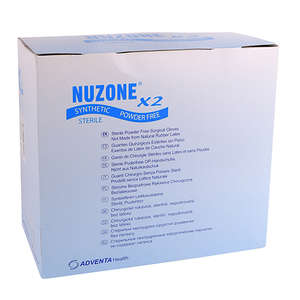 GLOVES NUZONE SYNTHETIC L/F P/F 8.0 50