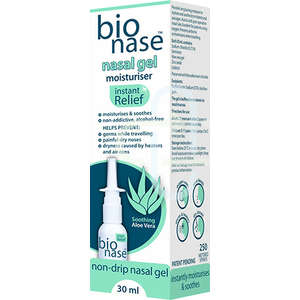 BIONASE NASAL MOISTURE GEL SPRAY 30ML