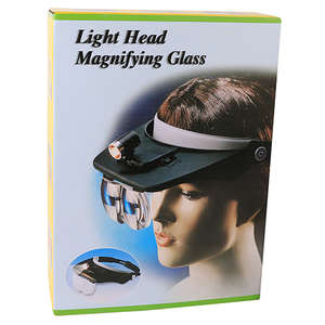LOUPE OPTIVISOR WITH MAGNIFYER AND LIGHT