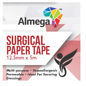 PAPER TAPE ALMEGA 12.5MM X 5M  1