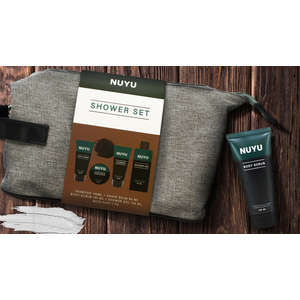 MENS GIFT SET MYSTERY MAN NUYU - SHOWER