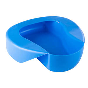 MX URINAL BEDPAN PLASTIC BLUE
