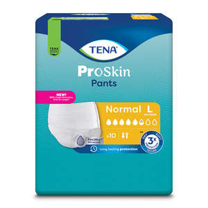 TENA PROSKIN PANTS NORMAL LARGE 10~