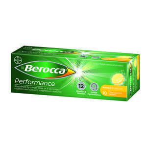 BEROCCA PERFORMANCE EFFERV MANGO TAB 10