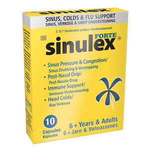 SINULEX FORTE ON THE GO 10
