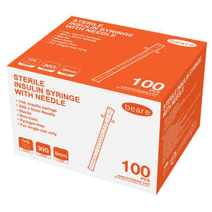 SYRI 1ML 30G STER INSULIN + NDL 100~