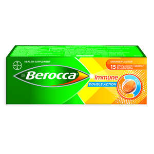 BEROCCA IMMUNE DOUBLE ACTION EFF 15 TABS