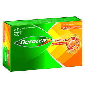 BEROCCA IMMUNE DAILY DEFENCE EFF 20 TABS