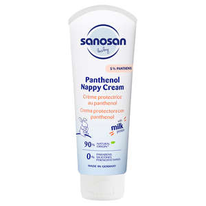 SANOSAN PANTHENOL NAPPY RASH CREAM 100ML