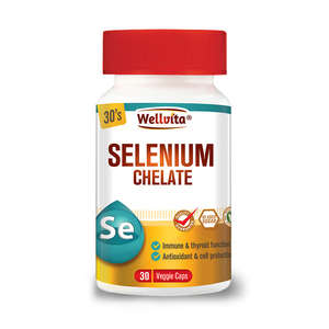 WELLVITA SELENIUM CHELATE 30 CAPSULES