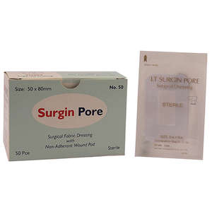 SURGIN PORE  50X80MM  50~