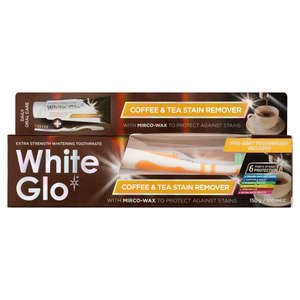 WHITE GLO TOOTHPASTE COFFEE & TEA 100ML