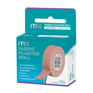 PLASTER FABRIC ROLL MX 12.5MMX2.5M 1