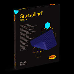 PARAFFIN GAUZE 10X10CM GRASSOLIND 10~